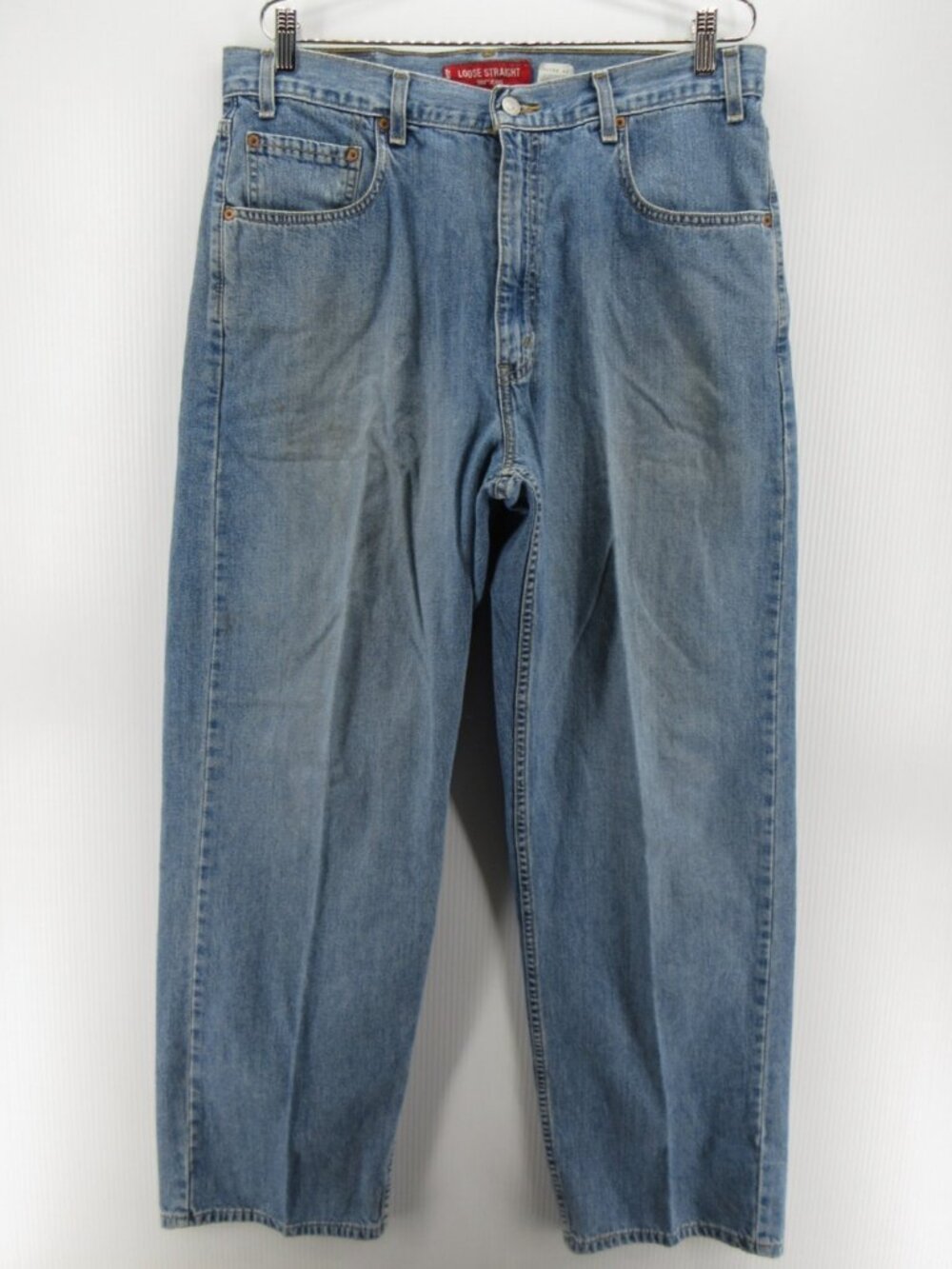 VINTAGE Levis 569 Jeans 36X32 Loose Baggy Straight Fit Red Tab Y2K *